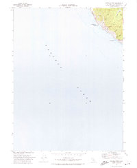 Download a high-resolution, GPS-compatible USGS topo map for Mistake Point, CA (1974 edition)