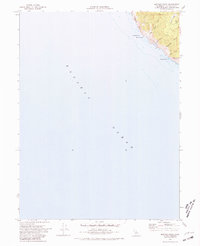 preview thumbnail of historical topo map of Mendocino County, CA in 1969