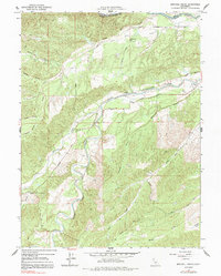 Download a high-resolution, GPS-compatible USGS topo map for Mitchell Gulch, CA (1991 edition)