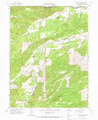 Download a high-resolution, GPS-compatible USGS topo map for Mitchell Gulch, CA (1966 edition)