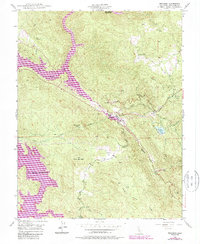 Download a high-resolution, GPS-compatible USGS topo map for Moccasin, CA (1987 edition)