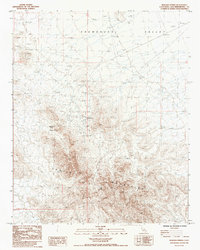 Download a high-resolution, GPS-compatible USGS topo map for Mohawk Spring, CA (1985 edition)