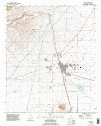 Download a high-resolution, GPS-compatible USGS topo map for Mojave, CA (1995 edition)