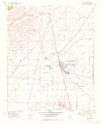 preview thumbnail of historical topo map of Mojave, CA in 1973