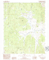 Download a high-resolution, GPS-compatible USGS topo map for Monache Mountain, CA (1987 edition)