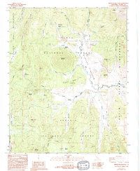 Download a high-resolution, GPS-compatible USGS topo map for Monache Mountain, CA (1994 edition)