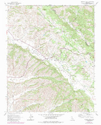 Download a high-resolution, GPS-compatible USGS topo map for Monarch Peak, CA (1984 edition)