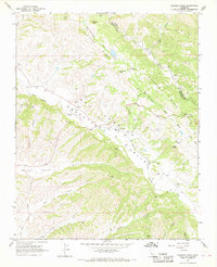Download a high-resolution, GPS-compatible USGS topo map for Monarch Peak, CA (1968 edition)