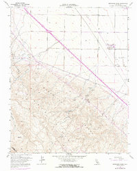 Download a high-resolution, GPS-compatible USGS topo map for Monocline Ridge, CA (1972 edition)