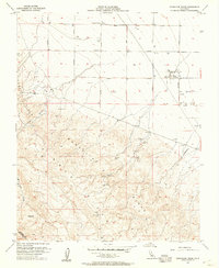 Download a high-resolution, GPS-compatible USGS topo map for Monocline Ridge, CA (1957 edition)
