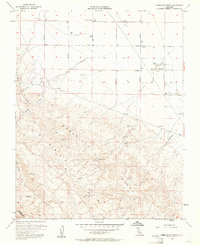 Download a high-resolution, GPS-compatible USGS topo map for Monocline Ridge, CA (1961 edition)