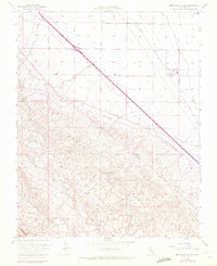 Download a high-resolution, GPS-compatible USGS topo map for Monocline Ridge, CA (1972 edition)