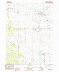 Download a high-resolution, GPS-compatible USGS topo map for Montague, CA (1984 edition)