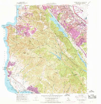 Download a high-resolution, GPS-compatible USGS topo map for Montara Mountain, CA (1969 edition)