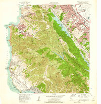 Download a high-resolution, GPS-compatible USGS topo map for Montara Mountain, CA (1961 edition)