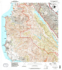 Download a high-resolution, GPS-compatible USGS topo map for Montara Mountain, CA (1997 edition)