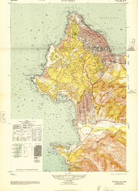 Download a high-resolution, GPS-compatible USGS topo map for Monterey, CA (1948 edition)