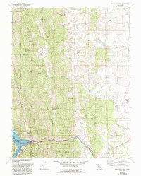 Download a high-resolution, GPS-compatible USGS topo map for Monticello Dam, CA (1993 edition)