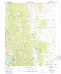 Download a high-resolution, GPS-compatible USGS topo map for Monticello Dam, CA (1988 edition)