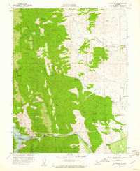 Download a high-resolution, GPS-compatible USGS topo map for Monticello Dam, CA (1961 edition)