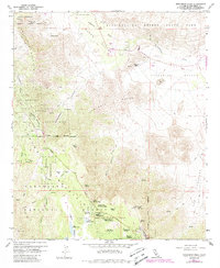 Download a high-resolution, GPS-compatible USGS topo map for Monument Peak, CA (1988 edition)