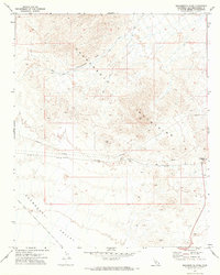 Download a high-resolution, GPS-compatible USGS topo map for Monumental Pass, CA (1973 edition)