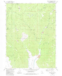 Download a high-resolution, GPS-compatible USGS topo map for Moonlight Peak, CA (1985 edition)