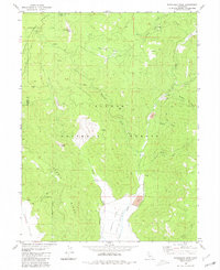 Download a high-resolution, GPS-compatible USGS topo map for Moonlight Peak, CA (1980 edition)