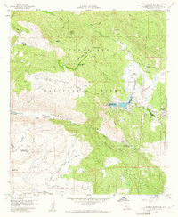 Download a high-resolution, GPS-compatible USGS topo map for Morena Reservoir, CA (1961 edition)