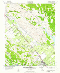 Download a high-resolution, GPS-compatible USGS topo map for Morgan Hill, CA (1961 edition)