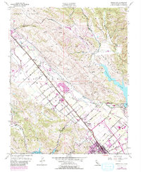 Download a high-resolution, GPS-compatible USGS topo map for Morgan Hill, CA (1980 edition)