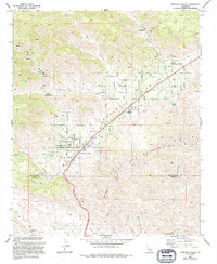 Download a high-resolution, GPS-compatible USGS topo map for Morongo Valley, CA (1994 edition)