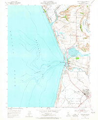 Download a high-resolution, GPS-compatible USGS topo map for Moss Landing, CA (1965 edition)