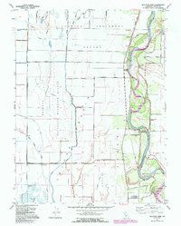 preview thumbnail of historical topo map of Colusa County, CA in 1991