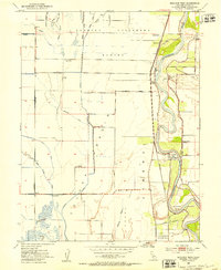 Download a high-resolution, GPS-compatible USGS topo map for Moulton Weir, CA (1953 edition)