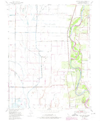 Download a high-resolution, GPS-compatible USGS topo map for Moulton Weir, CA (1974 edition)