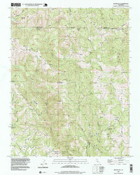 preview thumbnail of historical topo map of Santa Clara County, CA in 1996