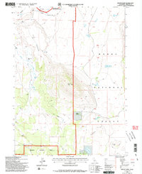 Download a high-resolution, GPS-compatible USGS topo map for Mount Dome, CA (1997 edition)