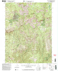 Download a high-resolution, GPS-compatible USGS topo map for Mount Fillmore, CA (2003 edition)