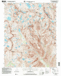 preview thumbnail of historical topo map of Fresno County, CA in 2004