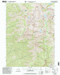 Download a high-resolution, GPS-compatible USGS topo map for Mount Hilton, CA (2003 edition)