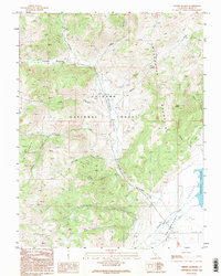 Download a high-resolution, GPS-compatible USGS topo map for Mount Jackson, CA (1995 edition)