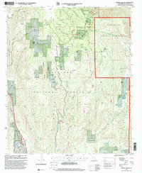 Download a high-resolution, GPS-compatible USGS topo map for Mount Laguna, CA (2000 edition)