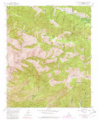 preview thumbnail of historical topo map of Los Angeles County, CA in 1955