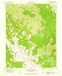 Download a high-resolution, GPS-compatible USGS topo map for Mount St Helena, CA (1961 edition)