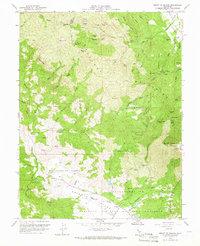 Download a high-resolution, GPS-compatible USGS topo map for Mount St Helena, CA (1966 edition)