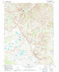 Download a high-resolution, GPS-compatible USGS topo map for Mount Tom, CA (1994 edition)