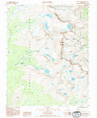 Download a high-resolution, GPS-compatible USGS topo map for Mount Whitney, CA (1994 edition)