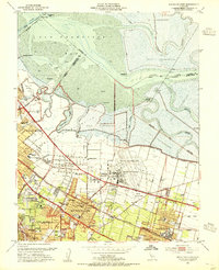 Download a high-resolution, GPS-compatible USGS topo map for Mountain View, CA (1955 edition)