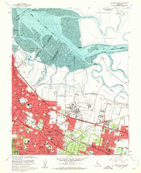 Download a high-resolution, GPS-compatible USGS topo map for Mountain View, CA (1962 edition)